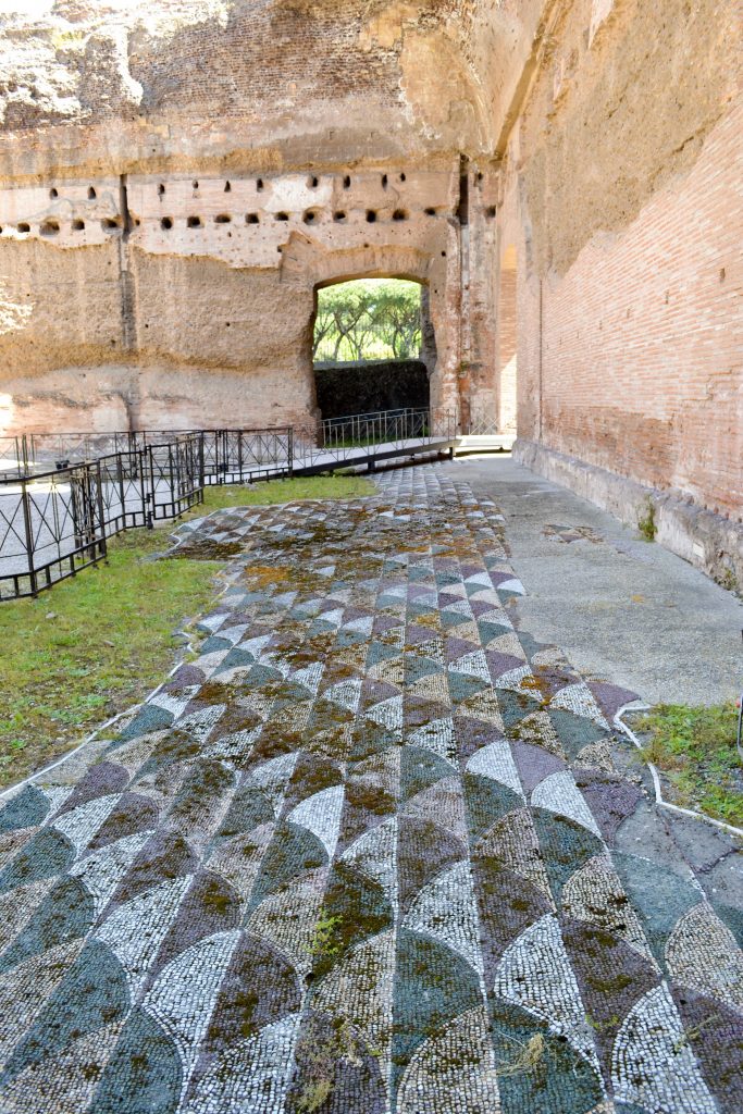 Italy, Rome, Caracalla baths